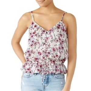 cupcakes & cashmere Floral Camisole Top Size S